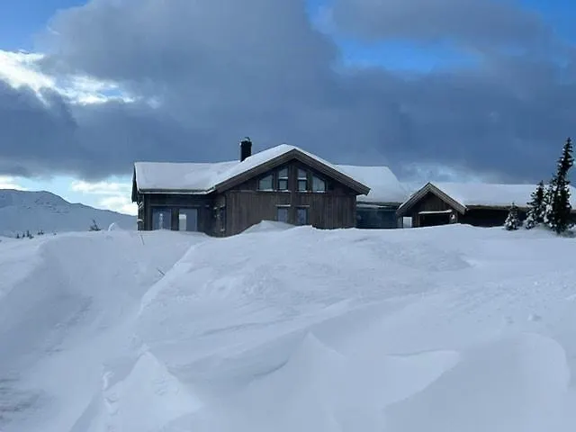 Fjellhytte Pa Hogevarde Med Majestetisk Utsikt 別荘